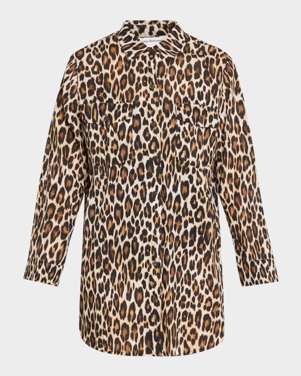 Leopard Boyfriend Shirt